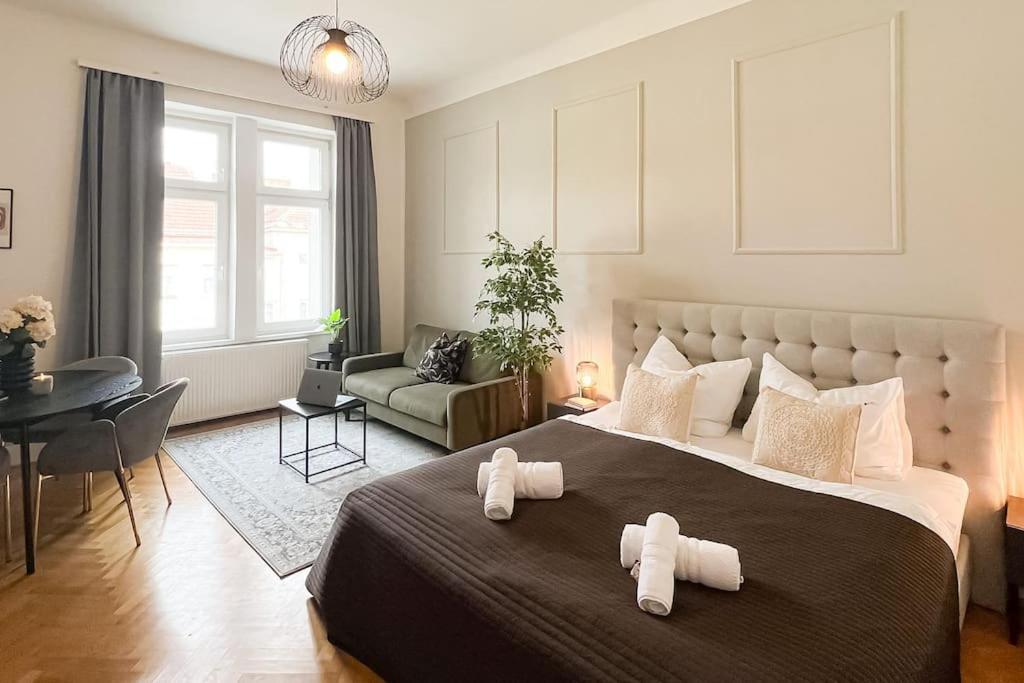 Cozy & Central 2 Bedroom Apartment فيينا المظهر الخارجي الصورة